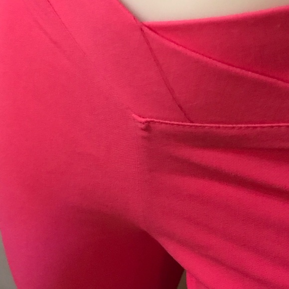 🆕 2B Clothing Pink Low Rise Leggings-Small - Picture 5 of 8
